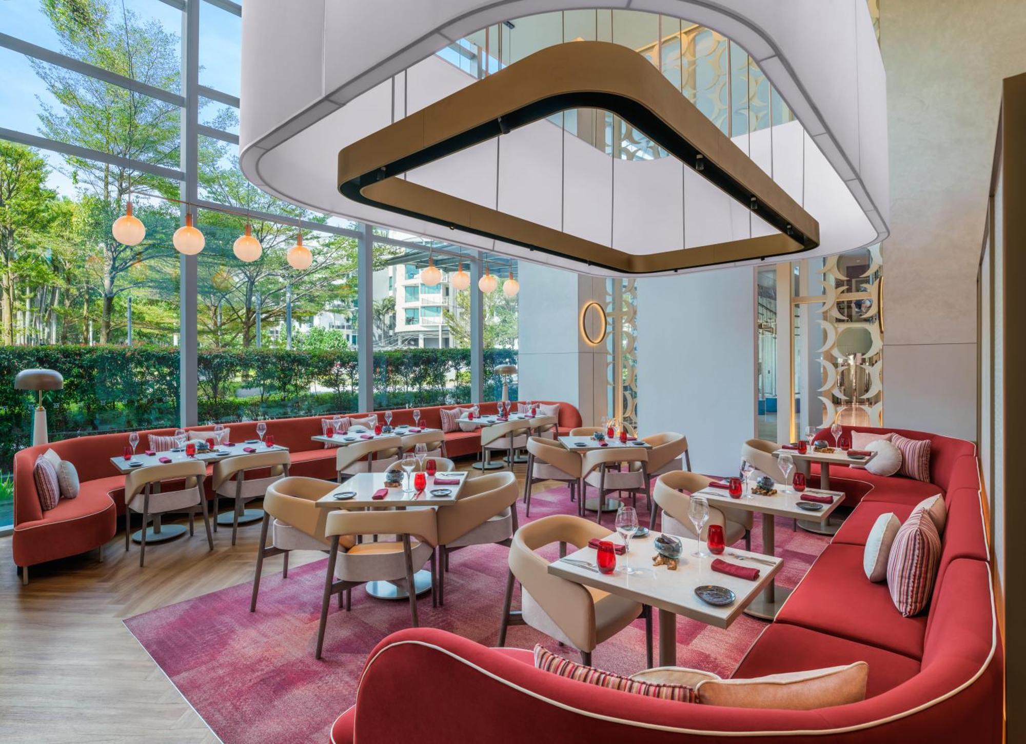 W Singapore - Sentosa Cove מראה חיצוני תמונה The restaurant's interior