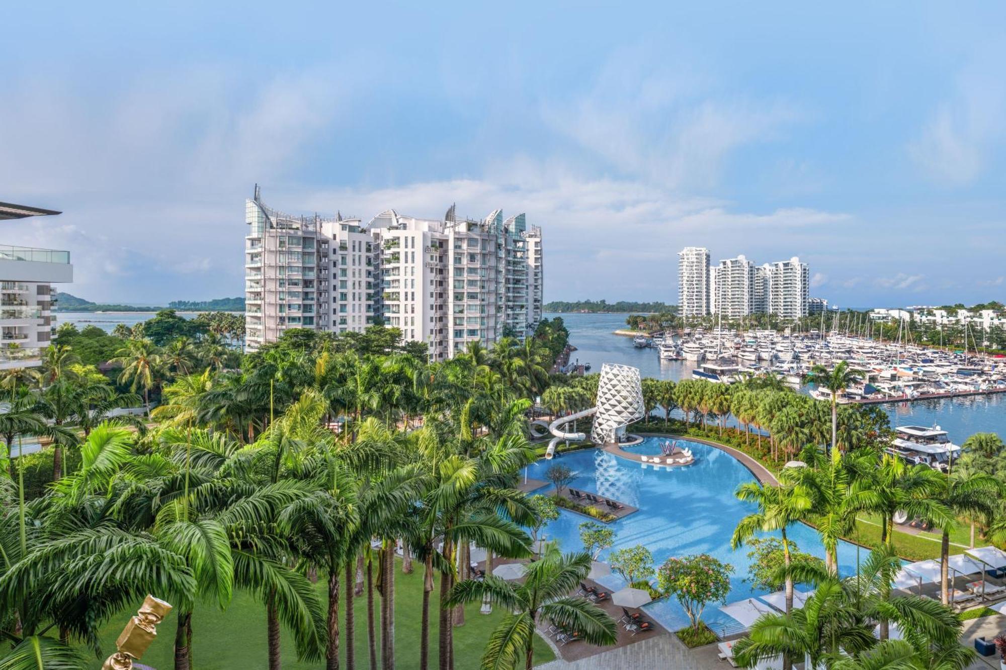 W Singapore - Sentosa Cove מראה חיצוני תמונה Marina East